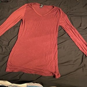 Rue21 Burgundy Shirt | Medium